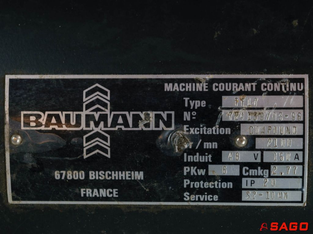 Baumann Silniki elektryczne i części do silników - Typ: Elektromotor48 V 202426