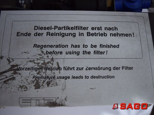 Baumann Części zamienne - Typ: Diesel-Partikelfilter ETB