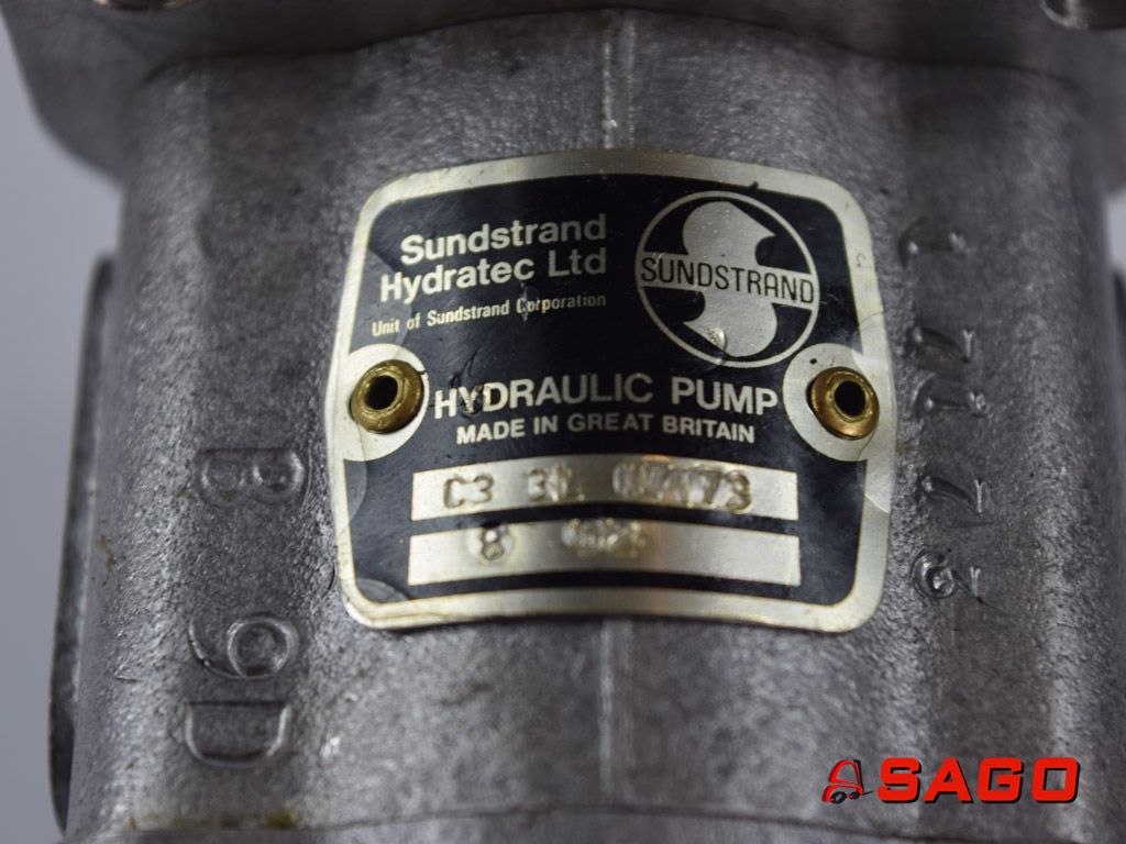 Kalmar Hydraulika - Typ: . Hydraulic Pump Sundstrand Hydratec LTD C3 3L 17173 8 C2