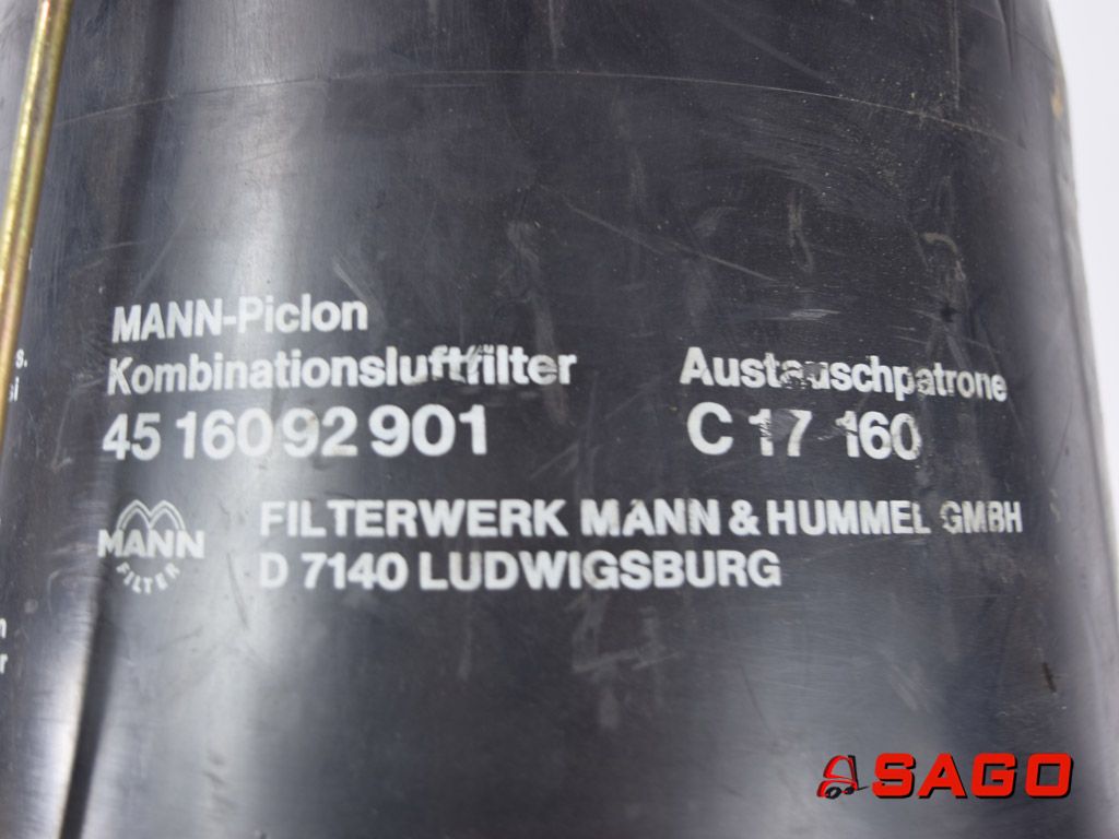 układy chłodzenia i wydechowe - Typ: 79287 Luftfilter