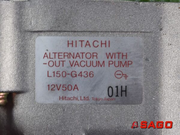 stacyjki i systemy paliwowe - Typ: Alternator Witch-out vacuum pump L150-G436 12V50A