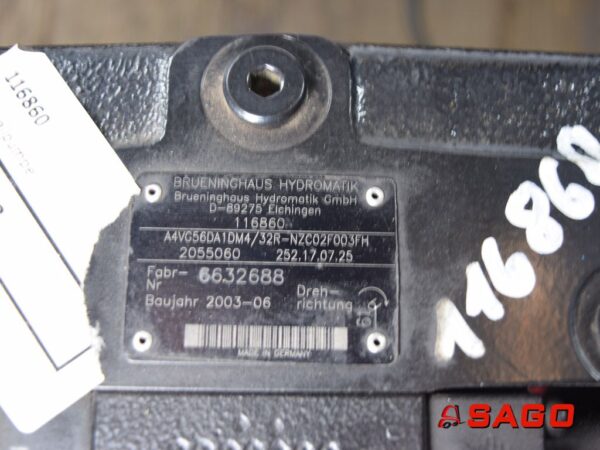 Baumann Hydraulika - Typ: 116860 Verstellpumpe  A4VG5DA1DM4/32R-NZC02F003FH