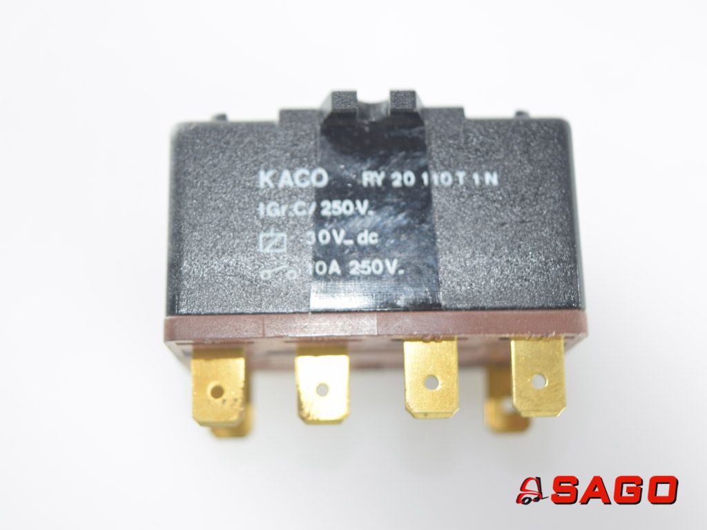 Kalmar Elektryczne sterowanie i komponenty - Typ: 9031.435 KACO RY20110T1N 250V 30V_dc 10A 250V