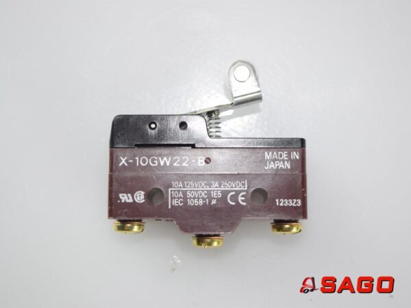 Hyster Elektryczne sterowanie i komponenty - Typ: 3049726 Schalter X-10GW22-B 10A 125VDC 3A