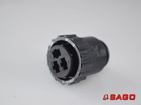 Baumann Elektryczne sterowanie i komponenty - Typ: 105411 Stecker männlich 206037-2 0147 AMP