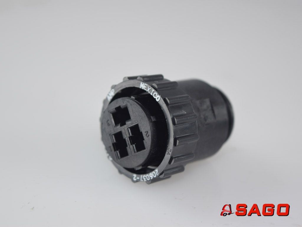Baumann Elektryczne sterowanie i komponenty - Typ: 105411 Stecker männlich 206037-2 0147 AMP