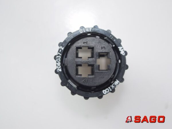 Baumann Elektryczne sterowanie i komponenty - Typ: 105411 Stecker männlich 206037-2 0147 AMP