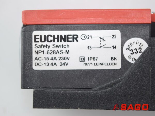 Baumann Elektryczne sterowanie i komponenty - Typ: 248746 Schalter EUCHNER AC-15 4A 230V DC-13 4A 24V