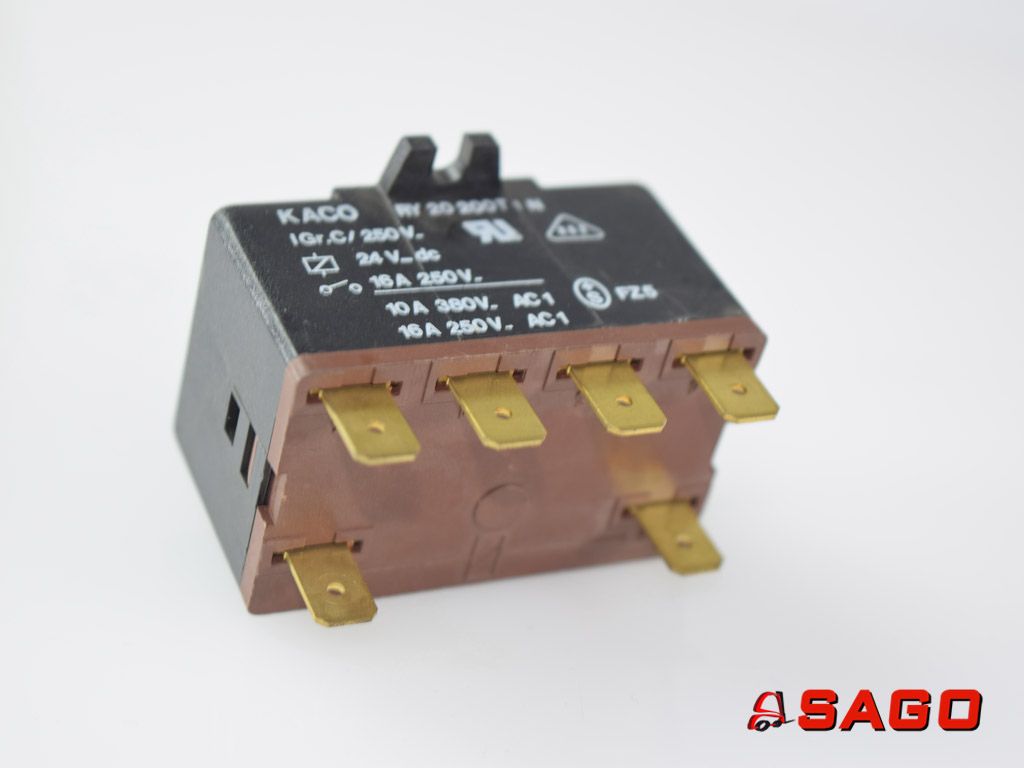 Baumann Elektryczne sterowanie i komponenty - Typ: 200004396 Relais KACO 250V 24Vdc 16A250V 10A380V 16A250V