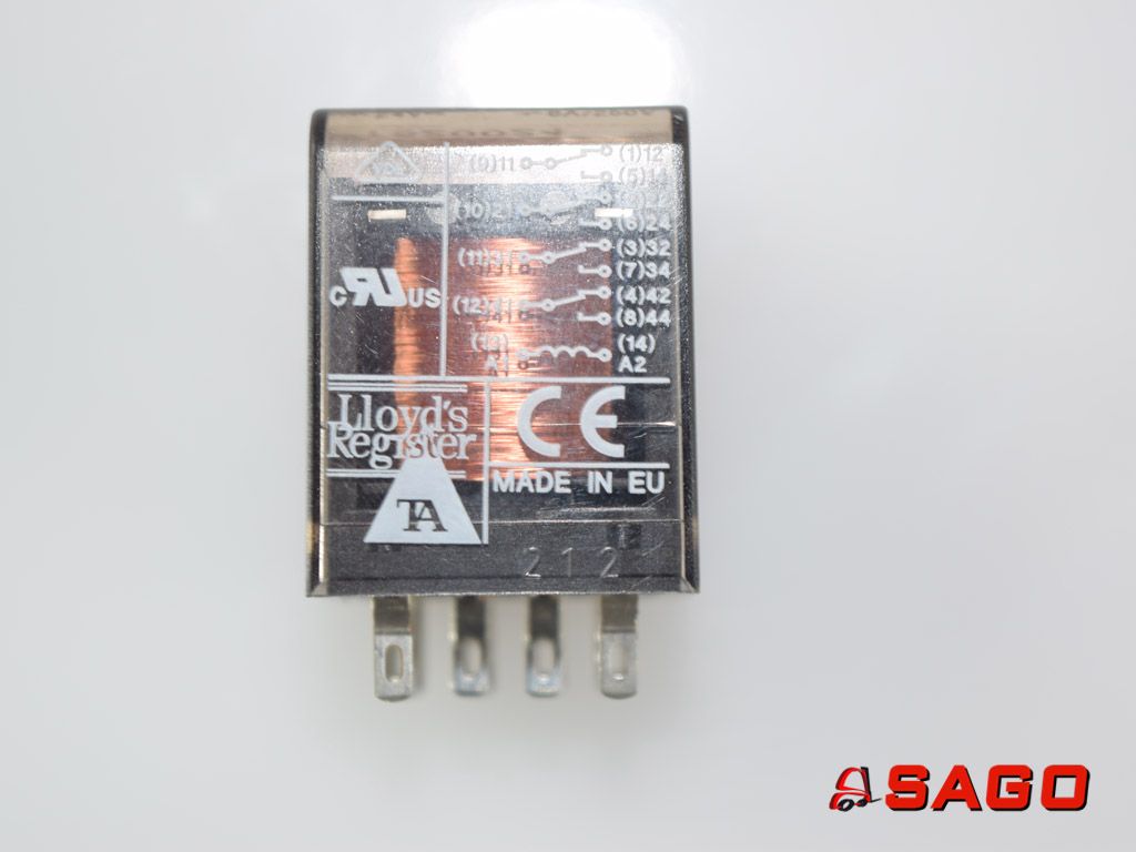 Baumann Elektryczne sterowanie i komponenty - Typ: 105146 Relais SCHRACK PT520024 24V 6A/250V