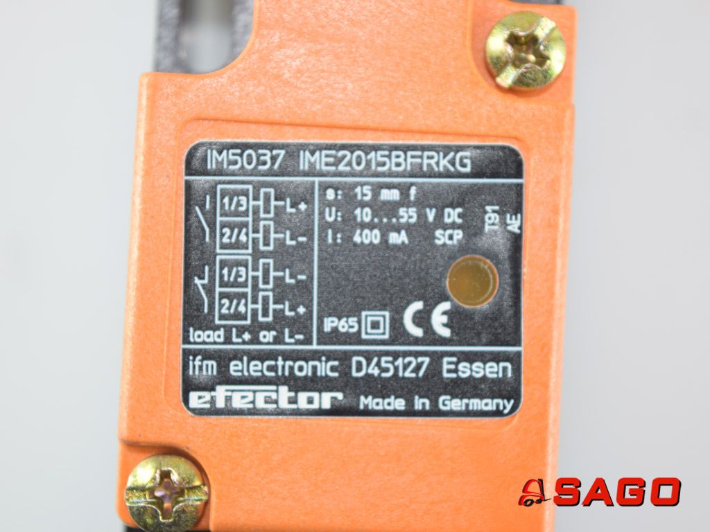 Baumann Elektryczne sterowanie i komponenty - Typ: 40345 Näherungsschalter induktiv IM5037 IME2015BFRKG ETECTOR