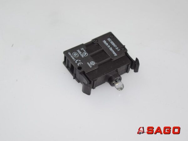 Baumann Elektryczne sterowanie i komponenty - Typ: 257751 Kontrolleuchte weiss EATON M22-LED 12-30V