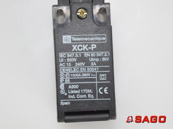 Baumann Elektryczne sterowanie i komponenty - Typ: 52397 Mikroschalter Telemecanique XCK-P IEC 947.5.1 EN 60 947.5.1  Ui=500V Uimp:6kV AC15 240V 3A