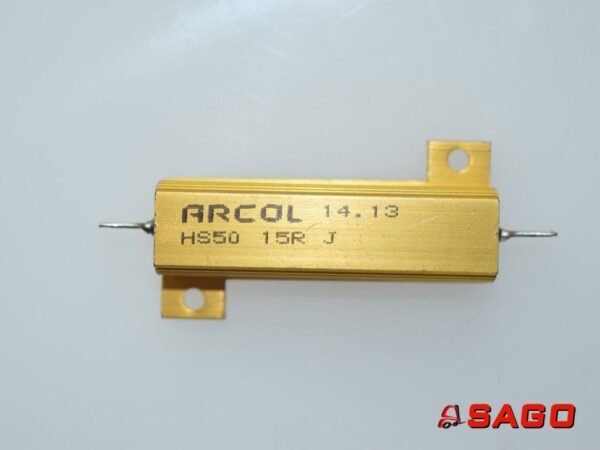 Baumann Elektryczne sterowanie i komponenty - Typ: 244421 Widerstand ARCOL 14.13 HS50 15R J