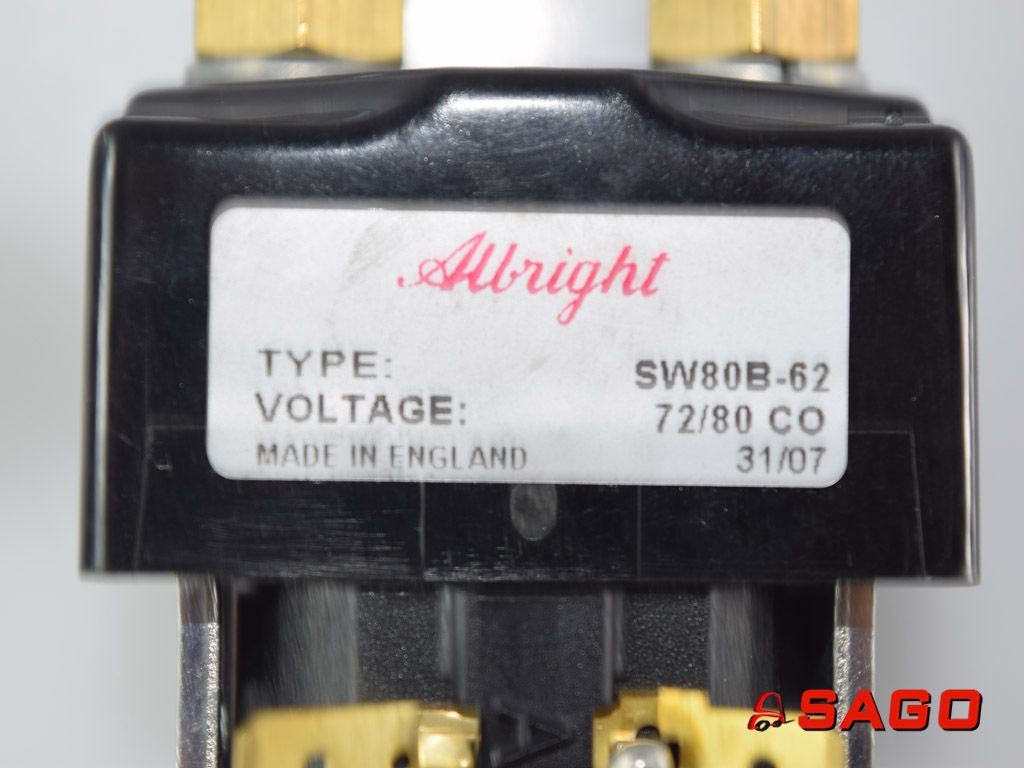 Baumann Elektryczne sterowanie i komponenty - Typ: 46494 Lenkhilfeschütz ALBRIGHT TYPE-SW80B-62 72/80VCO