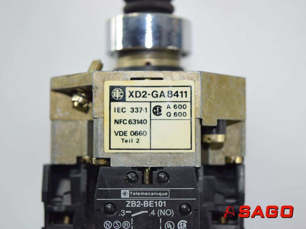 Baumann Elektryczne sterowanie i komponenty - Typ: 150572 Hebelschalter XD2-GA8411 IEC 337-1 NFC63140  VDE0660