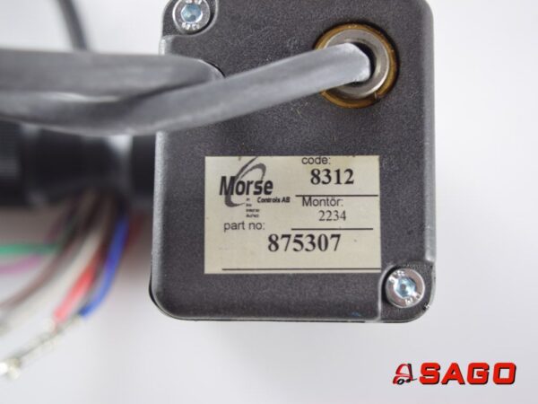 Baumann Elektryczne sterowanie i komponenty - Typ: 78323 Getriebeschalthebel MORSE 8312 part no-875307