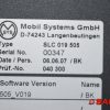 Bulmor Elektryczne sterowanie i komponenty - Typ: 255060-D Mobil Systems D-74243 SLC019505