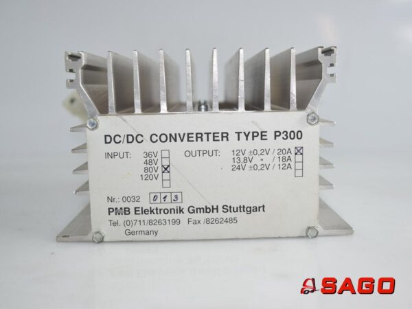 Kalmar Elektryczne sterowanie i komponenty - Typ: 9031.16.0 DC/DC Converter TYPE P300 80V 20A