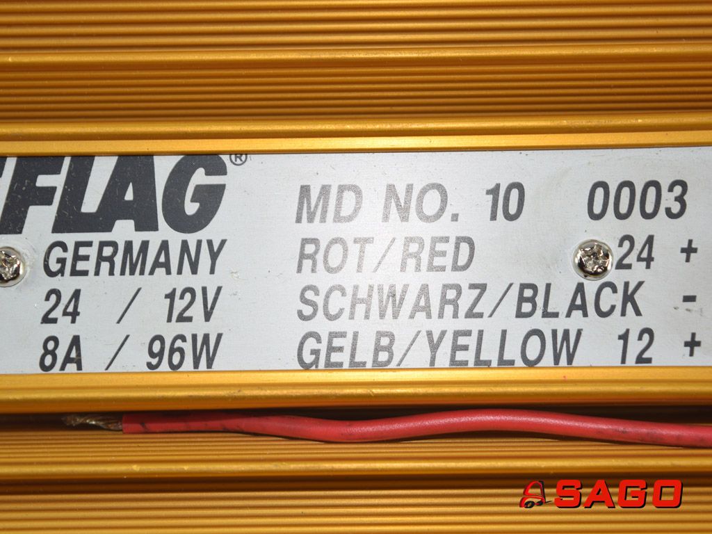 Baumann Elektryczne sterowanie i komponenty - Typ: 65266120 FLAG 24/12V 8A/96W