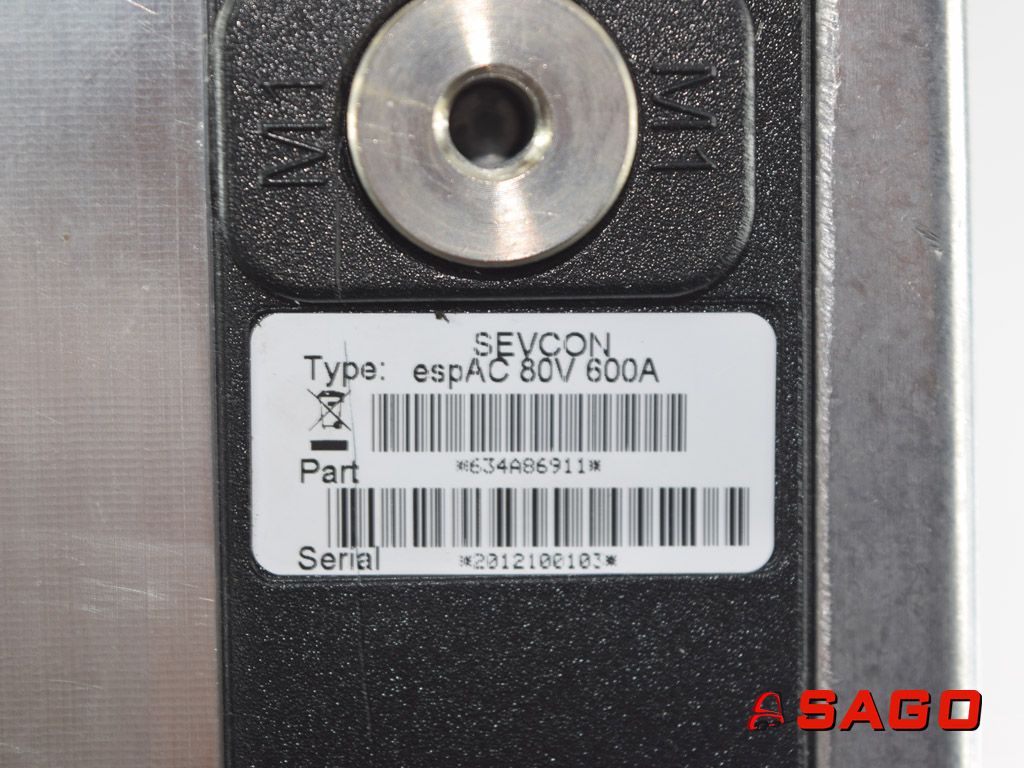 Bulmor Elektryczne sterowanie i komponenty - Typ: 261172 Fahrsteuerung (Master) SEVCON espAC 80V 600A