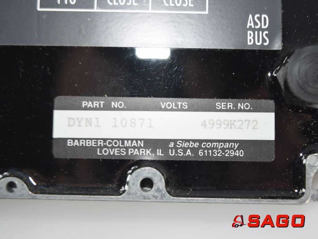 Baumann Elektryczne sterowanie i komponenty - Typ: 116332 Kontroller DYN1 10871 4999K272