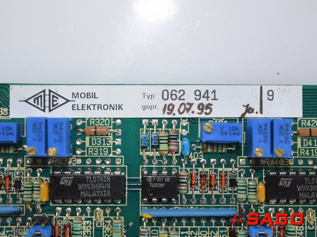 Baumann Elektryczne sterowanie i komponenty - Typ: 245393 Steuerkarte  062 941 Mobil Elektronik