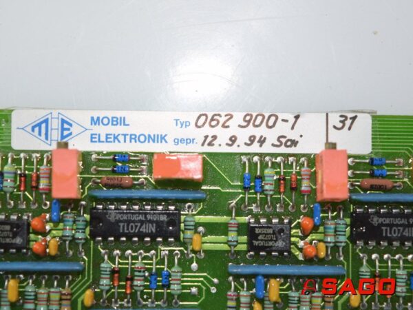 Kalmar Elektryczne sterowanie i komponenty - Typ: 9036.906 Kretskort 062 900-1 Mobil Elektronik