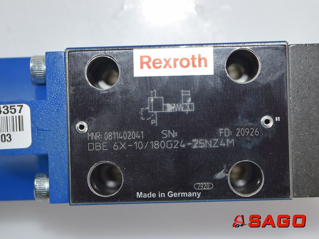 Bulmor Elektryczne sterowanie i komponenty - Typ: 246790 Druckbegrenzungsventil Rexroth 0811402041