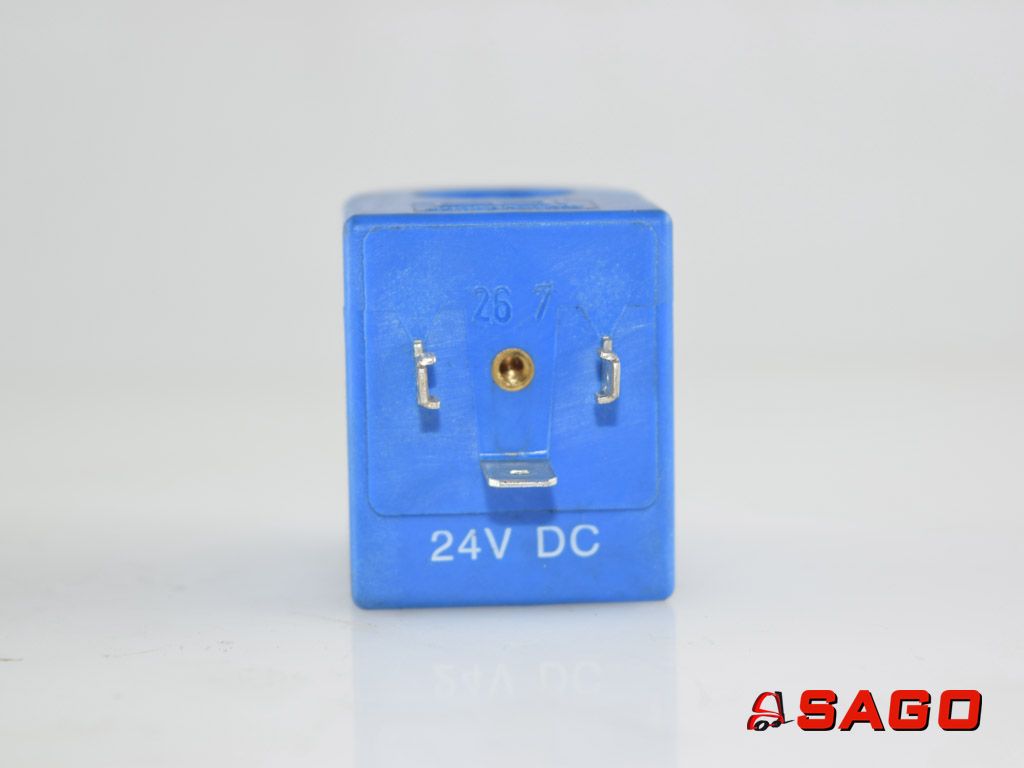 Baumann Elektryczne sterowanie i komponenty - Typ: 110262 Magnetspule blau 24V