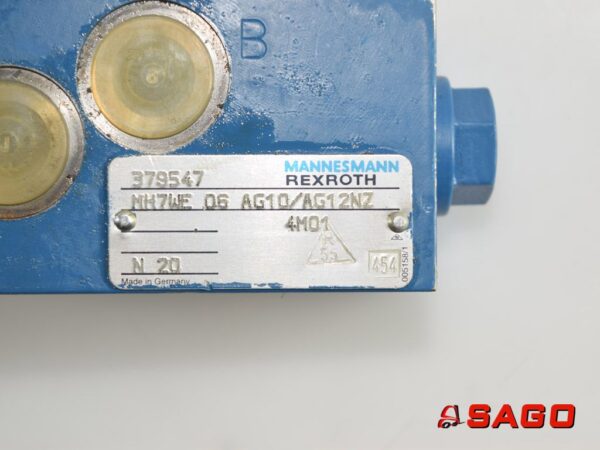 Baumann Elektryczne sterowanie i komponenty - Typ: 200004614 STEUERVENTIL MANNESMANN REXROTH 379547 MH7WE