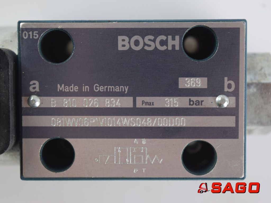 Baumann Elektryczne sterowanie i komponenty - Typ: 202311 Magnetventil B810026834 315Bar BOSCH