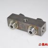 Jumbo Hydraulika - Typ: 249709 Verteilerblock kpl. D1-15 D2-12 120x32x32 M-14