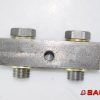 Jumbo Hydraulika - Typ: 249709 Verteilerblock kpl. D1-15 D2-12 120x32x32 M-14