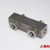 Jumbo Hydraulika - Typ: 249709 Verteilerblock kpl. D1-15 D2-12 120x32x32 M-14