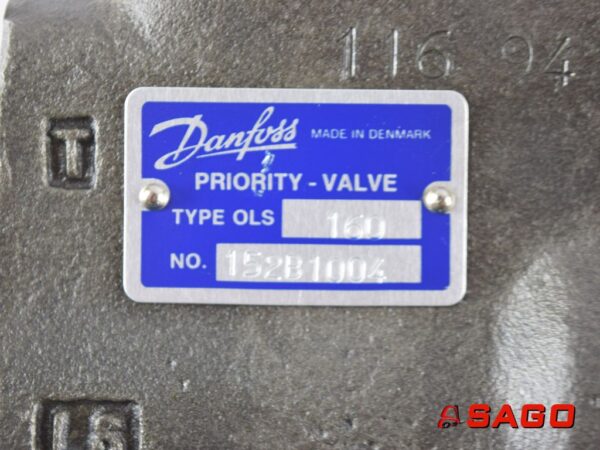 Kalmar Hydraulika - Typ: Stream Teiler Danfoss 152B1004