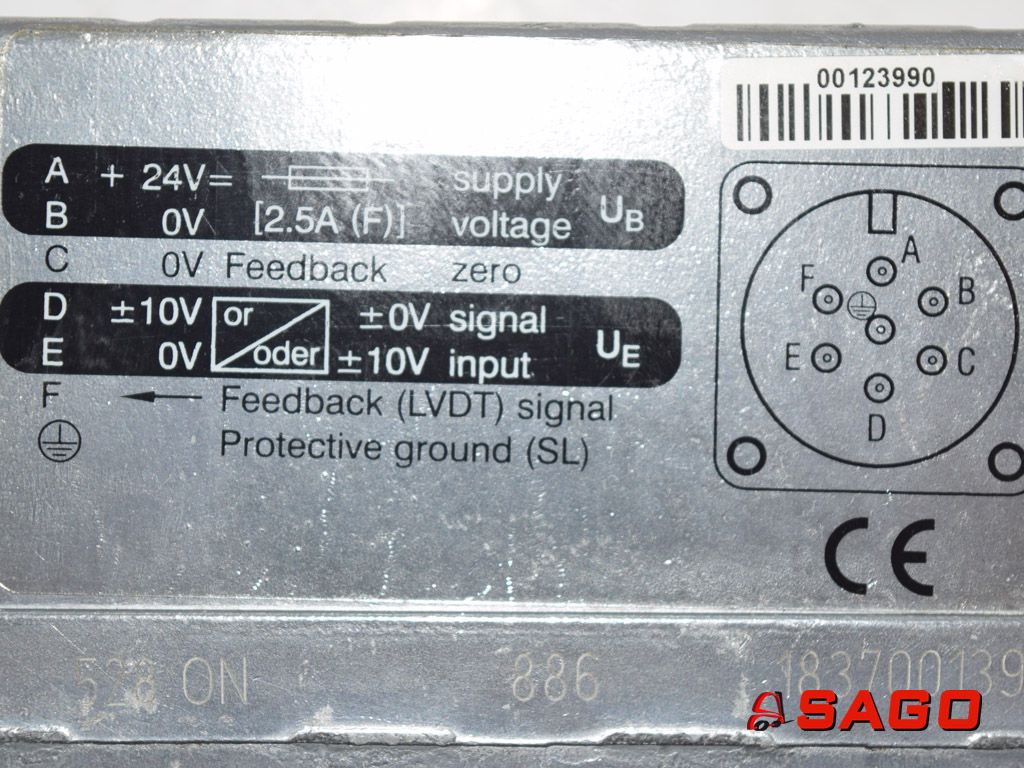 Baumann Elektryczne sterowanie i komponenty - Typ: 254628 Propventil