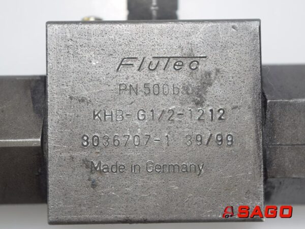 Kalmar Hydraulika - Typ: FLUTEC PN 500bar KHB-G1/2-1212 3036707-1 39/99