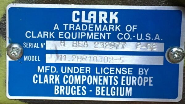 Clark  - Typ: 11.2HR18302-5