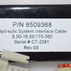 Hyster Elektryczne sterowanie i komponenty - Typ: P/N 8509368 CT-2381