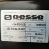 układy chłodzenia i wydechowe - Typ: Kühler OESSE HS44701.00 HS4470100 1496509 253.06.02.05.001 253060205001