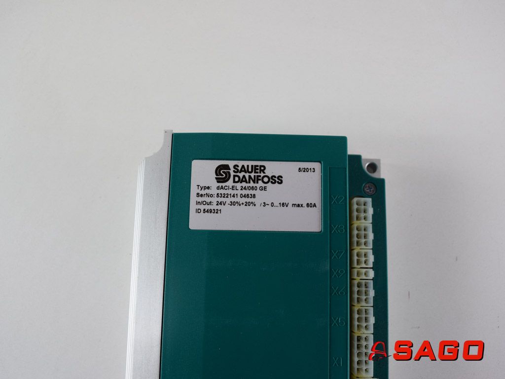 Elektryczne sterowanie i komponenty - Typ: SAUER DANFOS daCi-EL 24/060 GE