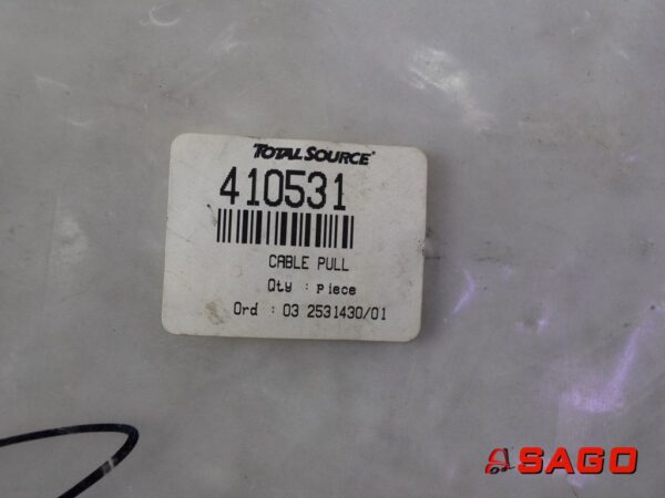 Nissan Hamulce i linki hamulcowe - Typ: TVH CABLE PULL 410531