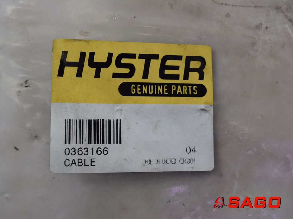 Hyster Hamulce i linki hamulcowe - Typ: CABLE 0363166