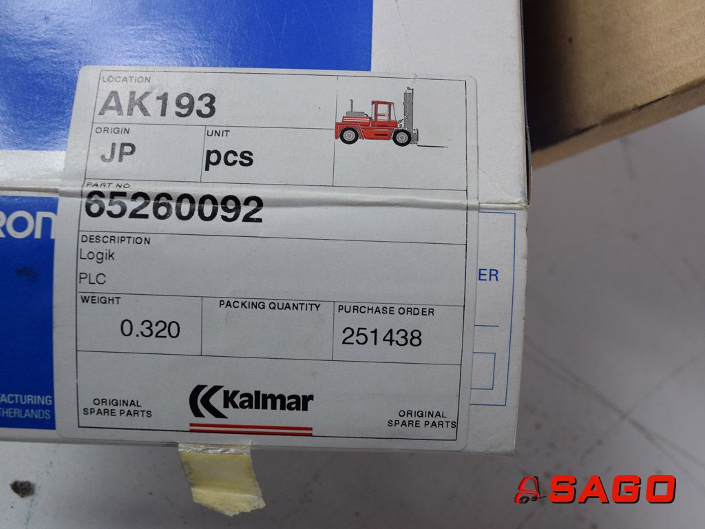 Kalmar Elektryczne sterowanie i komponenty - Typ: OMRON LOGIK PLC 65260092 C200H-IM212