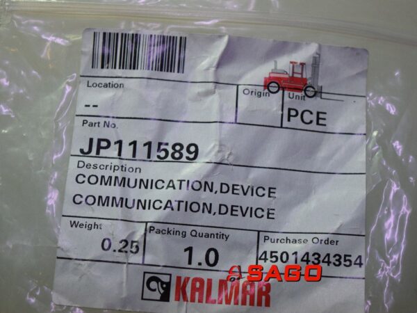 DEVICE PRESSURE PRO KALMAR JP111589  ICM2028402