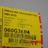 Elektryczne sterowanie i komponenty - Typ: SENSOR PRESSURE TRANSMITTER  DANFOSS KALMAR 920147.021 920147021 MBS3050 060G3604