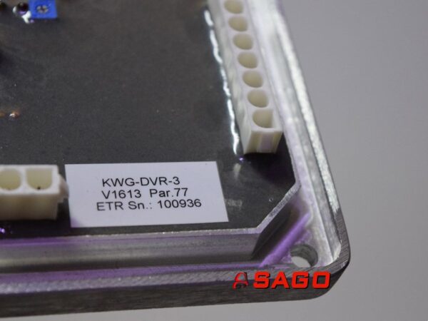 Elektryczne sterowanie i komponenty - Typ: CONTROLLER CARD KWG-DVR-3 KALMAR J08769.0100 J087690100 V1613