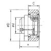 Fantuzzi Części zamienne - Typ: Radiallager mit Bolzen TR3370 24260500001  ∅ d 90 ∅ D 200 C 59 H 98