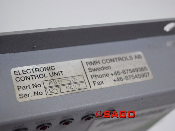 Elektryczne sterowanie i komponenty - Typ: MINITRONIC CONTROL UNIT 880750 B2557 9422